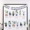 Modern Boho Plants Birthday Display | Rustic Boho Classroom Decor | Editable - Miss Jacobs Little Learners