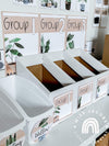 Modern Boho Plants Classroom Supply and Student Name Labels | Editable - Miss Jacobs Little Learners