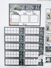 Modern Boho Plants Days at School Tally | Editable Rustic Classroom Decor - Miss Jacobs Little Learners