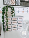Modern Boho Plants Teacher Toolbox Labels | Editable Rustic Neutral Decor - Miss Jacobs Little Learners