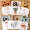 Modern Boho Vibes Alphabet Posters | Neutral Classroom Decor - Miss Jacobs Little Learners