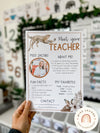 MODERN JUNGLE Classroom Decor Bundle - EDITABLE - Miss Jacobs Little Learners