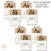 Modern Rustic AUSLAN Alphabet Posters - Miss Jacobs Little Learners