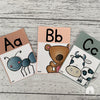 Neutral Boho Rainbow Alphabet Posters with Australian School Fonts - Miss Jacobs Little Learners