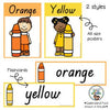 NSW Font Colour Posters | Rainbow Theme - Miss Jacobs Little Learners