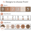 Number Line Display with Negatives Posters | Ombre Neutral Math Classroom Decor - Miss Jacobs Little Learners