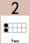 Number Posters | DESERT NEUTRAL | Boho Vibes Classroom Decor - Miss Jacobs Little Learners
