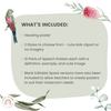 Parts of Speech Posters | AUSTRALIANA decor - Miss Jacobs Little Learners