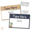 Parts of Speech Posters | Rustic BOHO PLANTS decor - Miss Jacobs Little Learners