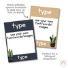 Phonics Posters | Rustic BOHO PLANTS decor - Miss Jacobs Little Learners