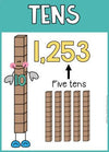 Place Value Posters | Rainbow Theme - Miss Jacobs Little Learners