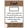 Punctuation Posters | Ombre Neutral English Classroom Decor - Miss Jacobs Little Learners