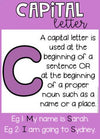 Punctuation Posters | Rainbow Theme - Miss Jacobs Little Learners