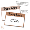 Reading Comprehension Strategies Posters | Ombre Neutral English Classroom Decor - Miss Jacobs Little Learners