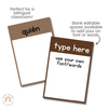 Recount Posters | Ombre Neutral English Classroom Decor - Miss Jacobs Little Learners