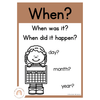Recount Posters | Ombre Neutral English Classroom Decor - Miss Jacobs Little Learners