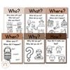 Recount Posters | Ombre Neutral English Classroom Decor - Miss Jacobs Little Learners