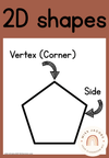 Shape Posters | DESERT NEUTRAL | Boho Vibes Classroom Decor - Miss Jacobs Little Learners