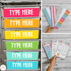 Simple Brights Rainbow Classroom Decor Bundle | EDITABLE - Miss Jacobs Little Learners