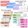 Simple Brights Rainbow Classroom Decor Bundle | EDITABLE - Miss Jacobs Little Learners
