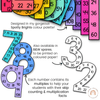 Skip Counting | Multiples Large Number Display | Rainbow | Spotty Brights Classroom Decor - Miss Jacobs Little Learners