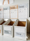 Spotty Boho Reading Groups Organizers | Editable Neutral Guided Reading Posters and Labels - Miss Jacobs Little Learners