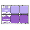 SPOTTY BRIGHTS | STUDENT NAME & GOALS PLATES | EDITABLE - Miss Jacobs Little Learners