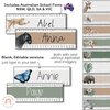 Student Desk Plates | MODERN JUNGLE | Rustic Classroom Decor - Miss Jacobs Little Learners