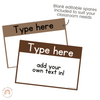 Subtraction Strategies Posters | Ombre Neutral Math Classroom Decor - Miss Jacobs Little Learners