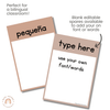 Synonym Posters | Ombre Neutral English Classroom Decor - Miss Jacobs Little Learners