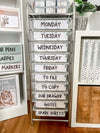 Teacher Trolley Labels | MODERN JUNGLE | Editable Decor - Miss Jacobs Little Learners