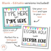 Tropical Theme First Day of School Signs - Miss Jacobs Little Learners