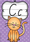 VIC Font Alphabet Posters {Polka Dot} - Miss Jacobs Little Learners