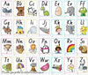 VIC Font Alphabet Posters | Tropical Theme - Miss Jacobs Little Learners