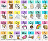 VIC Font Alphabet Posters | Tropical Theme - Miss Jacobs Little Learners