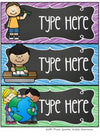 Visual Timetable | Editable | Chalkboard - Miss Jacobs Little Learners
