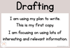 Writing Process Posters | MODERN RAINBOW Color Palette | Calm Colors Decor - Miss Jacobs Little Learners