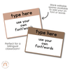 Writing Traits Posters | Ombre Neutral English Classroom Decor - Miss Jacobs Little Learners