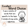 Writing Traits Posters | Ombre Neutral English Classroom Decor - Miss Jacobs Little Learners